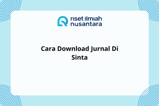 Cara Download Jurnal Di Sinta