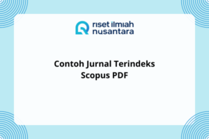 Contoh Jurnal Terindeks Scopus PDF