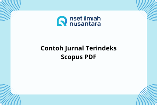 Contoh Jurnal Terindeks Scopus PDF
