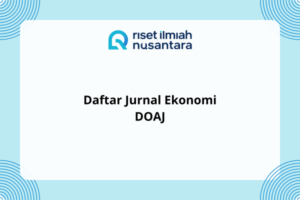 Daftar Jurnal Ekonomi DOAJ