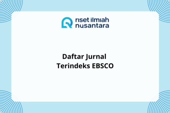 Daftar Jurnal Terindeks EBSCO