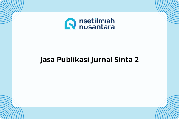 Jasa Publikasi Jurnal Sinta 2
