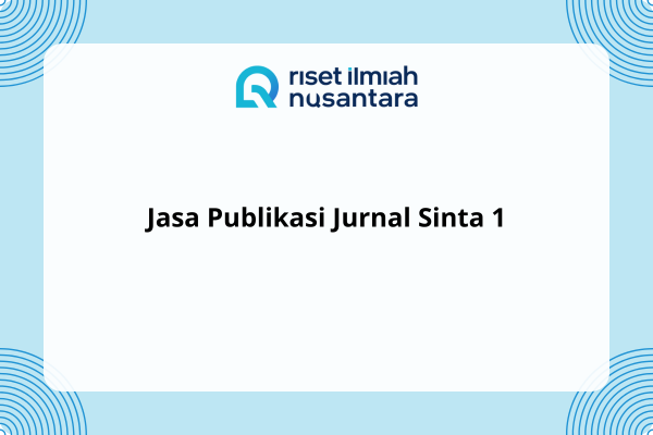 Jasa Publikasi Jurnal Sinta 1