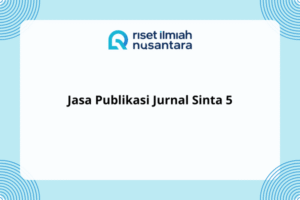 Jasa Publikasi Jurnal Sinta 5