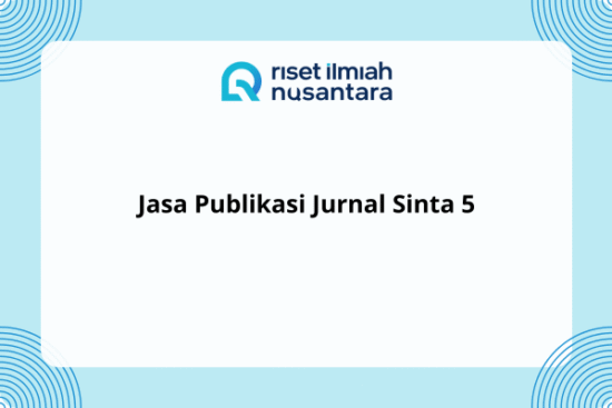 Jasa Publikasi Jurnal Sinta 5