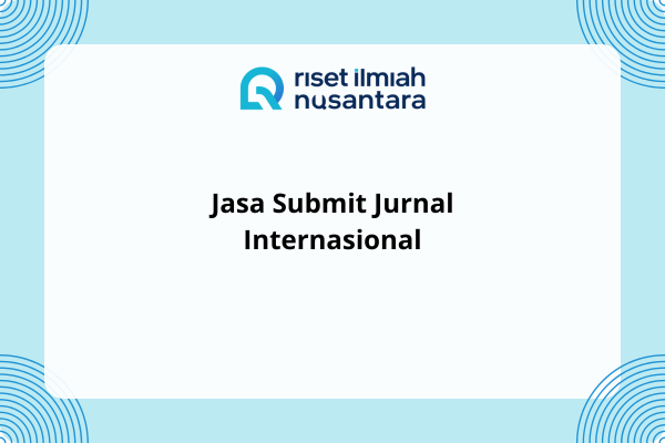Jasa Submit Jurnal Internasional