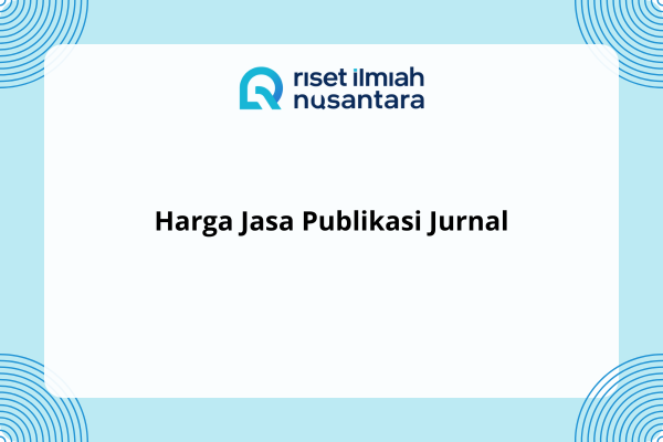 Harga Jasa Publikasi Jurnal