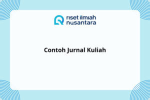 Contoh Jurnal Kuliah