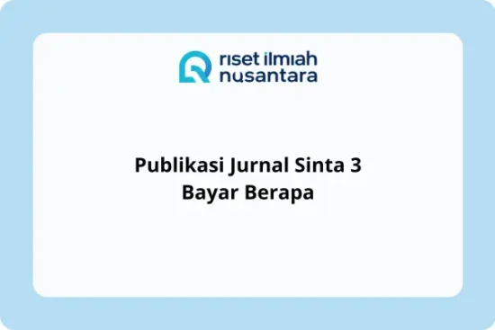 Publikasi Jurnal Sinta 3 Bayar Berapa