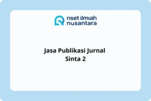 Jasa Publikasi Jurnal SInta 2
