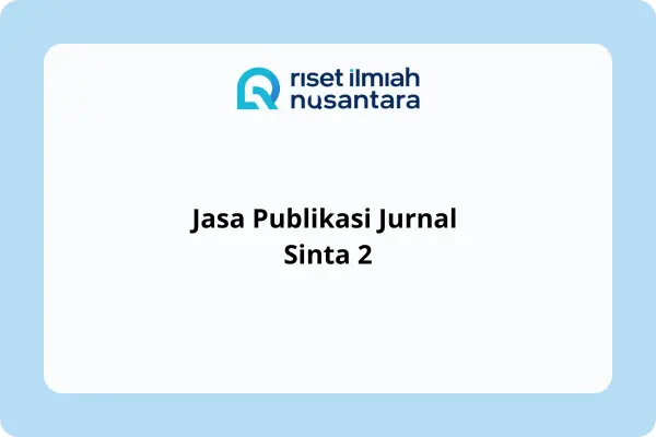Jasa Publikasi Jurnal SInta 2